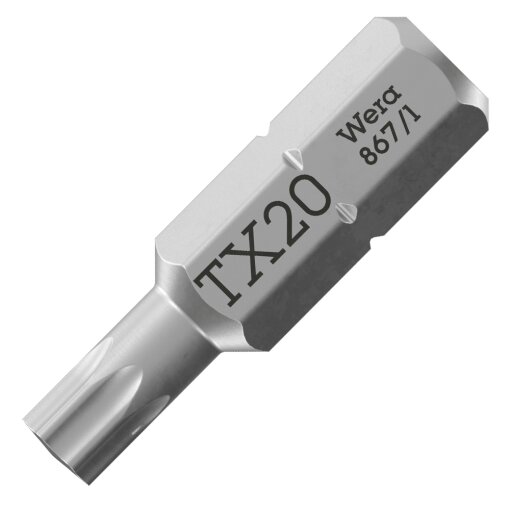 1 Stk. Bit 867/1 TORX® TX 20x25 Wera