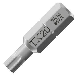 1 Stk. Bit 867/1 TORX® TX 20x25 Wera