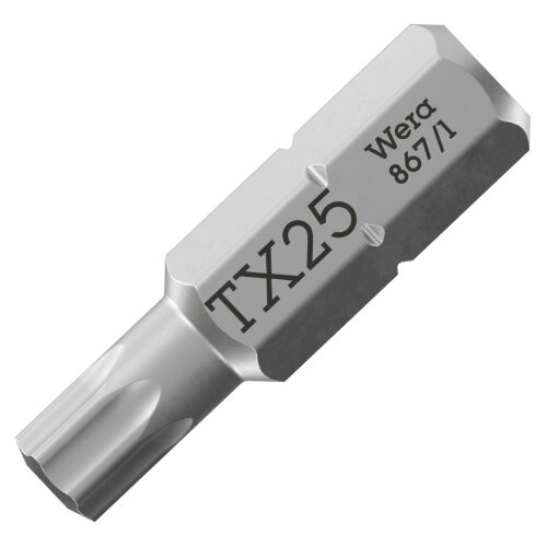 1 Stk. Bit 867/1 TORX® TX 25x25 Wera