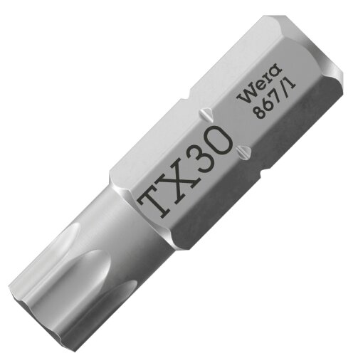 1 Stk. Bit 867/1 TORX® TX 30x25 Wera
