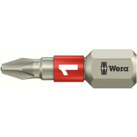 1 Stk. Bit rostfrei 1/4" DIN 3126 C6,3 PH1x25mm Wera