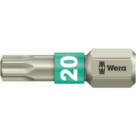 Bit 1/4" für TORX®-Schrauben, Edelstahl, Nr. 3867/1 TS Wera