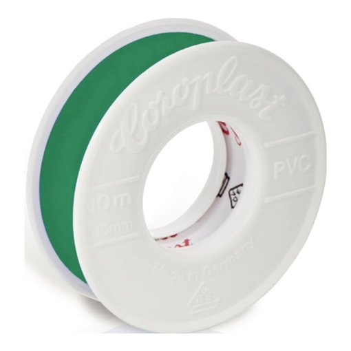 20 Stück Elektro-Isolierband Nr. 302 10m x 15mm Coroplast grün