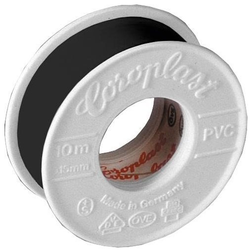 20 Stück Elektro-Isolierband Nr. 302 10m x 15mm Coroplast schwarz