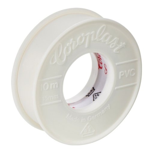 20 Stück Elektro-Isolierband Nr. 302 10m x 15mm Coroplast weiß