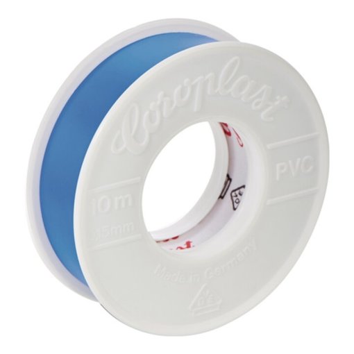 20 Stück Elektro-Isolierband Nr. 302 10m x 15mm Coroplast blau