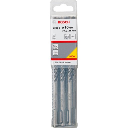 10 Stk. Hammerbohrer 10x100x165mm Bosch SDS plus-5