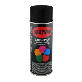 Sparvar Farb-Spray mit Rostschutz 400ml RAL 9005 -...
