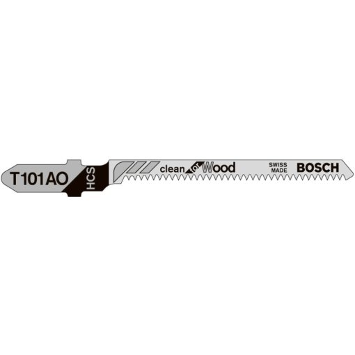 5 Stück Stichsägeblätter T 101 AO Clean for Wood Bosch