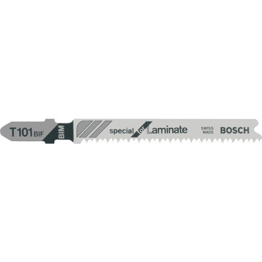 5 Stück Stichsägeblätter T 101 BIF Special for Laminate Bosch