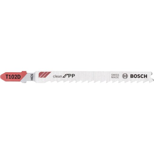 5 Stück Stichsägeblätter T 102 D Clean for PP Bosch