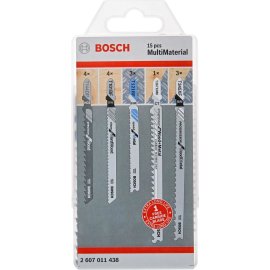 Stichsägeblatt-Set f. T-Schaft Bosch 15-teilig Multi...