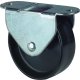 Bockrolle, Kunststoffrad 30mm E50.030 GL schwarz
