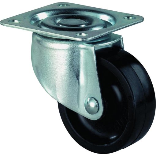 Lenkrolle 25mm 40x40mm Platte,Kunststoffrad F25.026