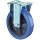 Bockrolle 200/50mm Platte,Elastik blau,RL L410.B61.200