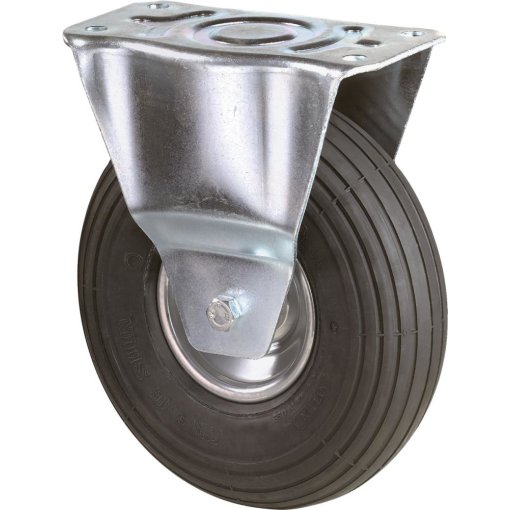 Bockrolle 260mm Platte,Luftrad,RL L410.C90.260