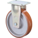 Bockrolle 150mm Platte,Polyure Guss,KL RR110.C10.150