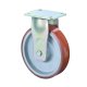 Bockrolle 200mm Platte,Polyure Guss,KL RR110.C10.200