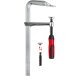 Ganzstahl-Schraubzwinge GZ mit 2-Komponenten-Kunststoffgriff Bessey 300x120 mm (GZ30-12-2K)