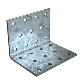 1 Stück Lochplattenwinkel 2,0 mm 60x60x80 mm