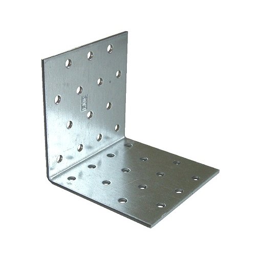 1 Stück Lochplattenwinkel 2,5 mm 80x80x80 mm