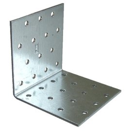 1 Stück Lochplattenwinkel 2,5 mm 80x80x80 mm