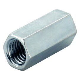 Langmutter DIN 6334 verzinkt M14 x 42