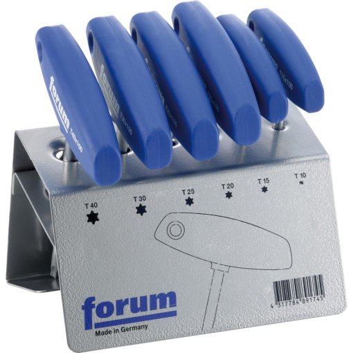 Schraubendreher für TORX®-Schrauben, mit Quergriff 10-40 im Ständer FORUM