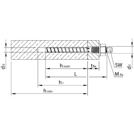 25 Stück MULTI-MONTI-plus V Vorsteckanker 10x90 mm