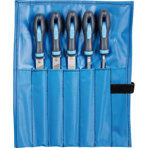 Werkstattfeilen-Satz Hieb 2 5-teilig PFERD 200 mm Pferd