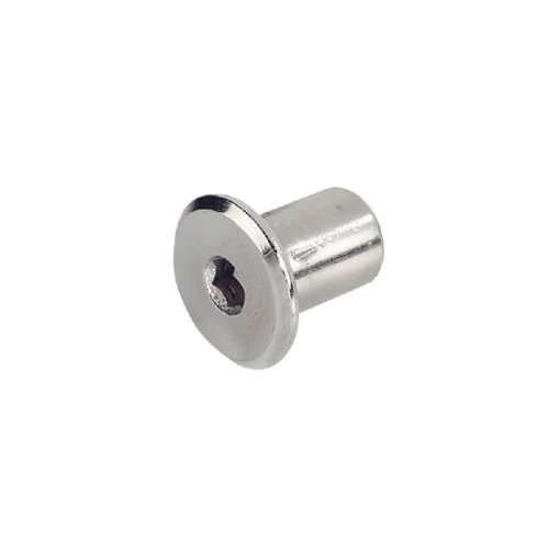 2000 Stück Hülsenmuttern Zylinderkopf verzinkt M8 x 10 x 17 mm