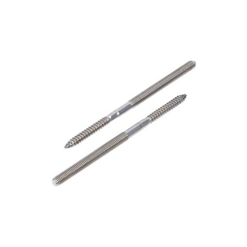 20 Stk. Stockschrauben Edelstahl A2 M6x60