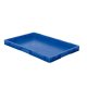 Transport-Stapelkasten 600x400x50 mm blau, geschlossen ohne Griffloch