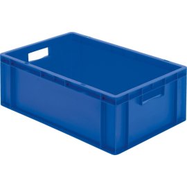 Transport-Stapelkasten 600x400x210 mm blau, geschlossen...