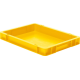 Transport-Stapelkasten 400x300x50 mm gelb, geschlossen ohne Griffloch