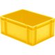 Transport-Stapelkasten 400x300x175 mm gelb, geschlossen ohne Griffloch
