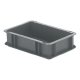 Transport-Stapelkasten 300x200x75 mm grau, geschlossen ohne Griffloch