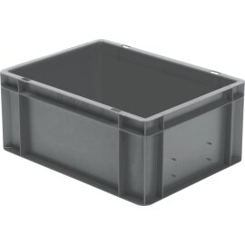 Transport-Stapelkasten 400x300x175 mm grau, geschlossen...