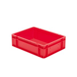 Transport-Stapelkasten 400x300x120 mm rot, geschlossen...