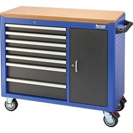 Rollwerkbank 1095 x 481 x 850,5 mm 69-teilig FORUM