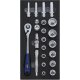 Rollwerkbank 1095 x 481 x 850,5 mm 69-teilig FORUM