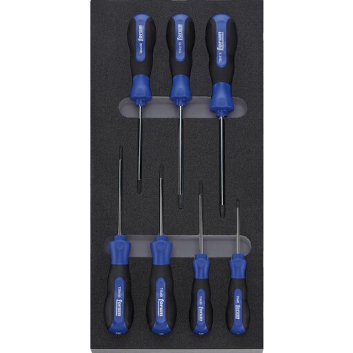 Werkzeugmodul Schraubendreher für TORX 1/3 7-teilig FORUM