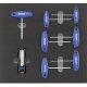 Werkzeugmodul Schraubendreher mit Quergriff für TORX 2/3 8-teilig FORUM