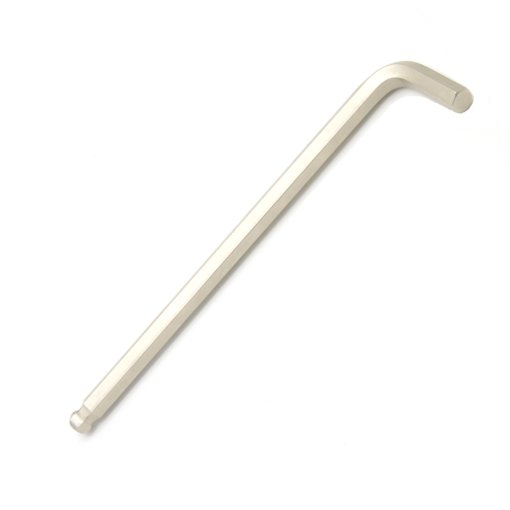 Kugelkopf-6kt-Winkelschraubendreher CV lang vernickelt, 1/8 "