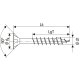 1000 Stk. ABC-Spax PZ TG verzinkt 4,0 x 35