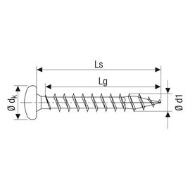 200 Stk. SPAX Pan Head TX 3.0 x 16 mm