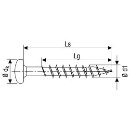 1000 Stk. SPAX Pan Head PZ 3,0 x 10 mm