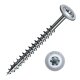 50 Stk. Holzbauschrauben WIROX ABC-Spax Tellerk. 8 x 400