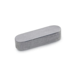 100 Stk. Passfedern DIN 6885 Stahl blank Form A 5 x 5 x 36
