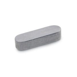 50 Stk. Passfedern DIN 6885 Stahl blank Form A 6 x 6 x 22
